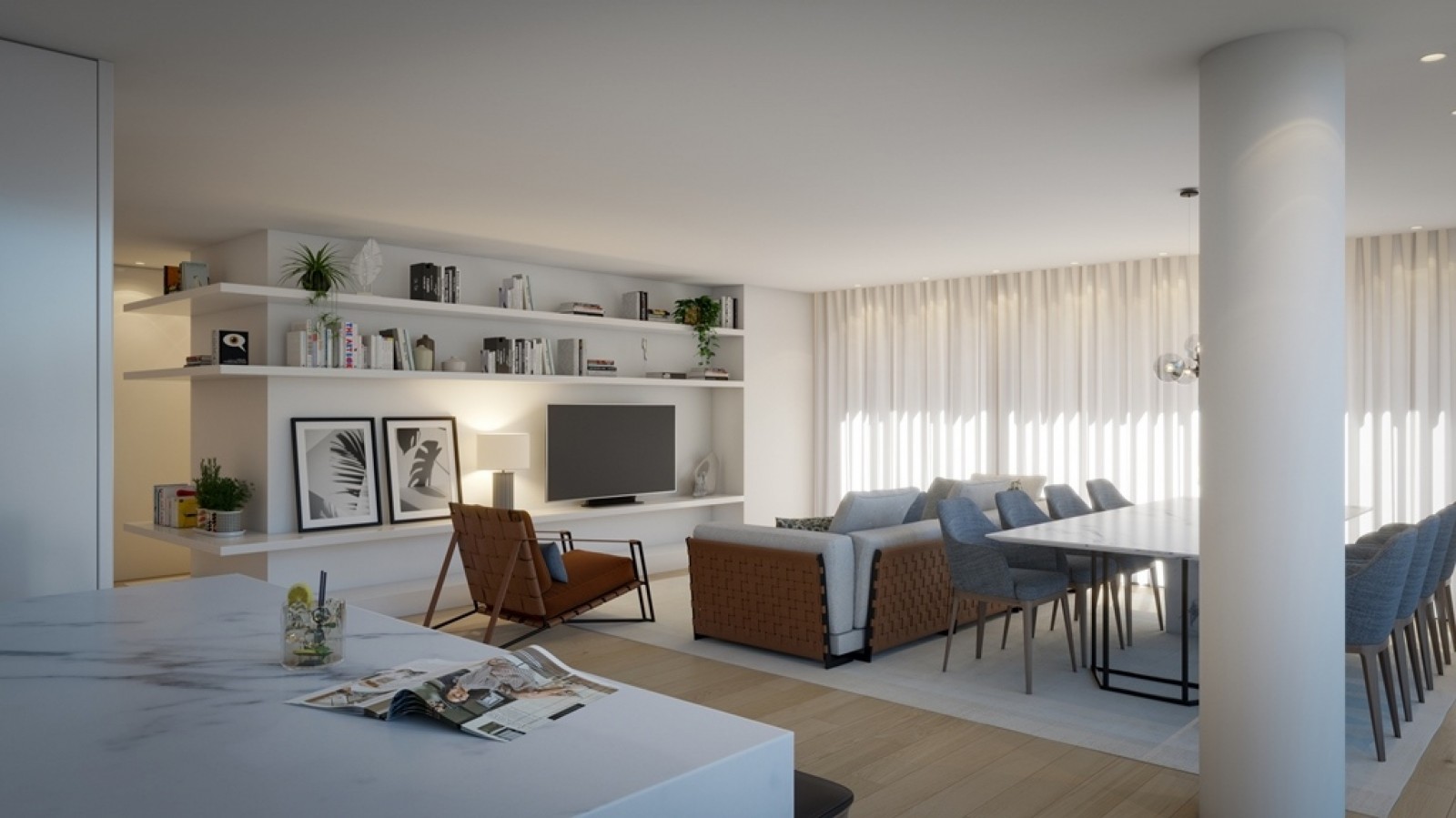 Piso de 2 habitaciones con balcones en venta Paranhos, Porto, Portugal_382132