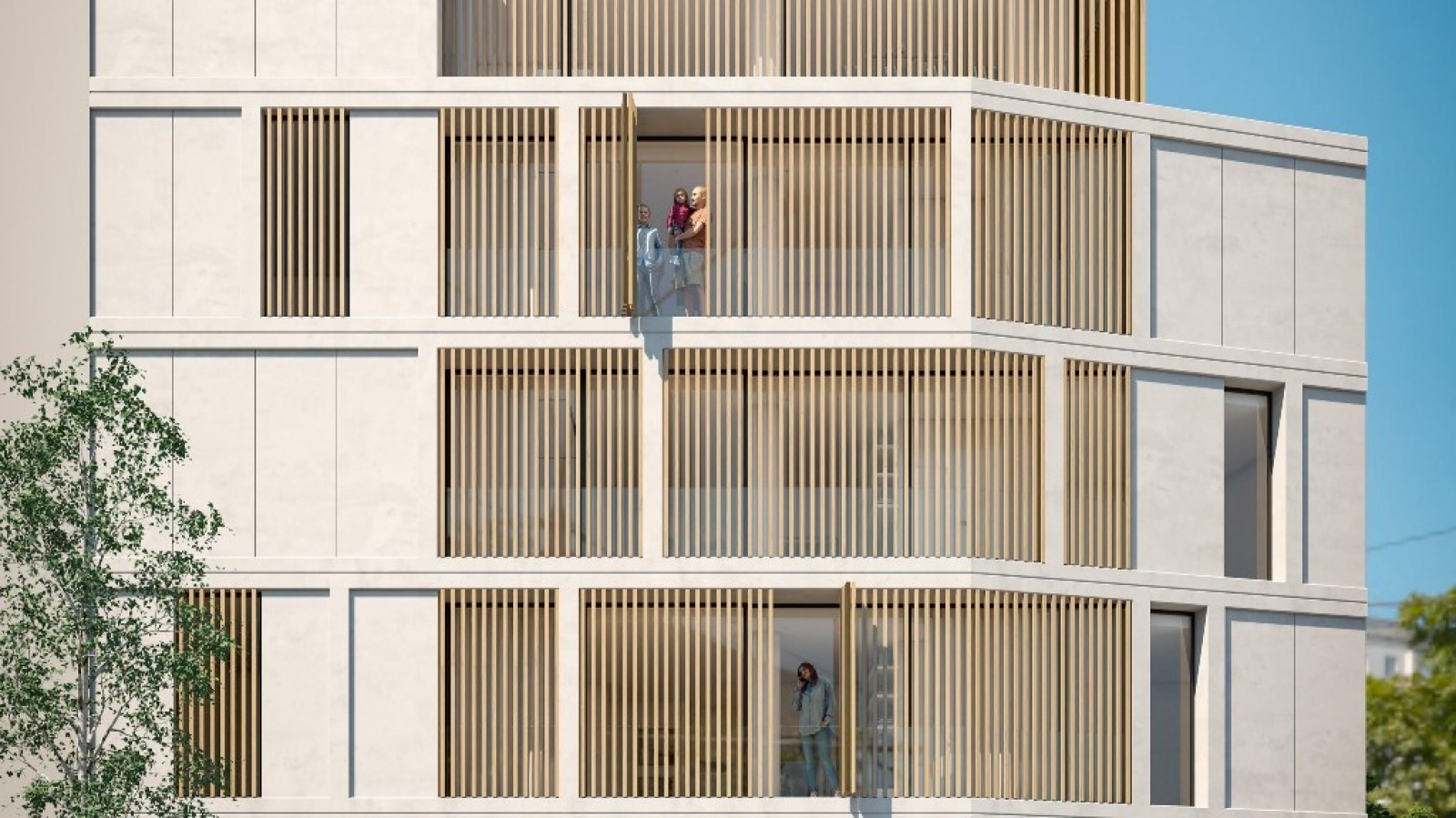 Piso de 2 habitaciones con balcones en Paranhos, Oporto, Portugal_382153