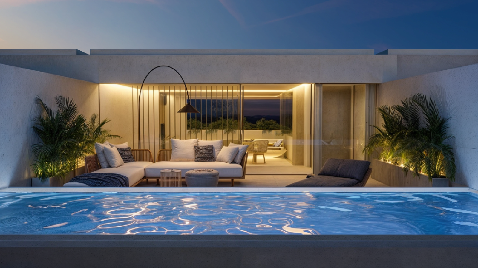 Modern townhouse with rooftop pool in Vilamoura, Algarve, Portugal_382628