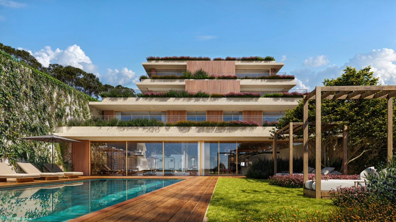 Apartamento T4 com piscina privativa na Foz do Douro no Porto_384992