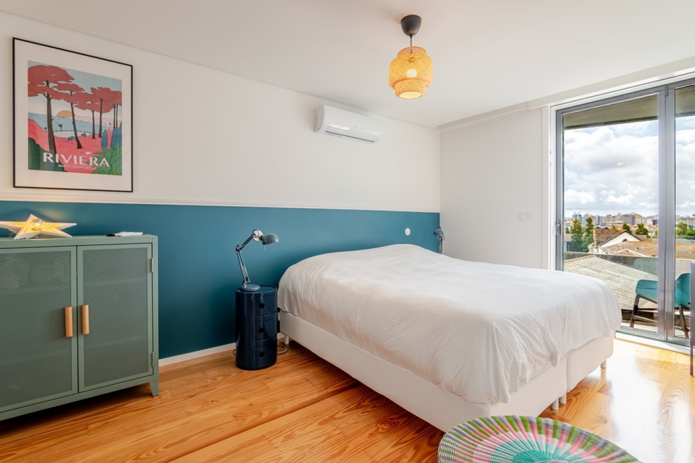 Apartamento T2 com vista rio para arrendar centro de Leça da Palmeira_385491