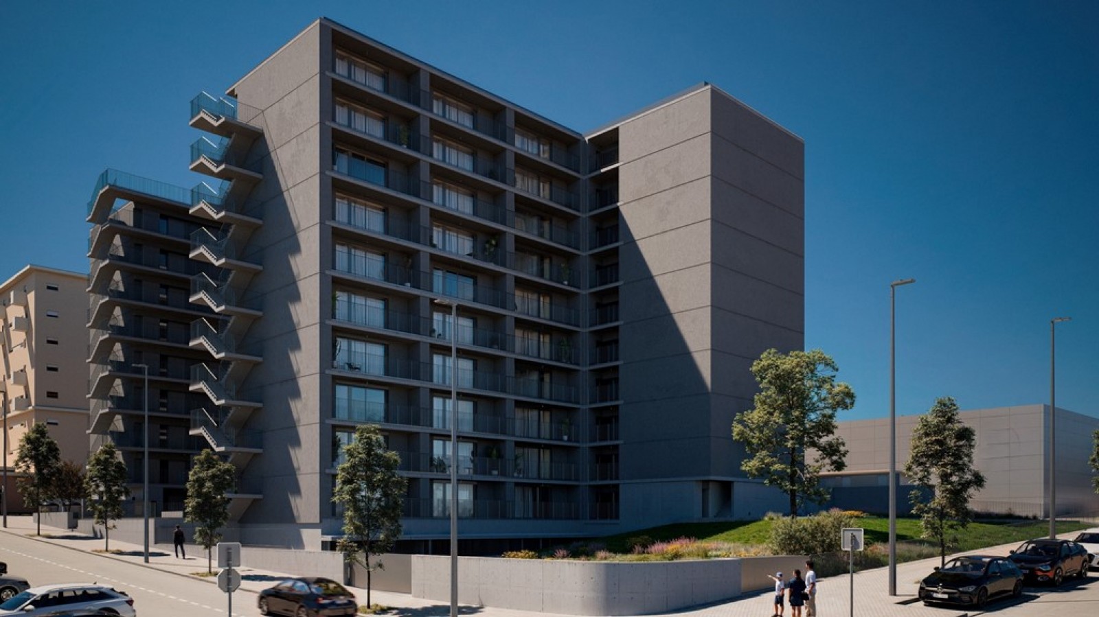 Zwei-Zimmer-Wohnung mit Balkon Nähe U-Bahn Vila Nova de Gaia, Portugal_386307