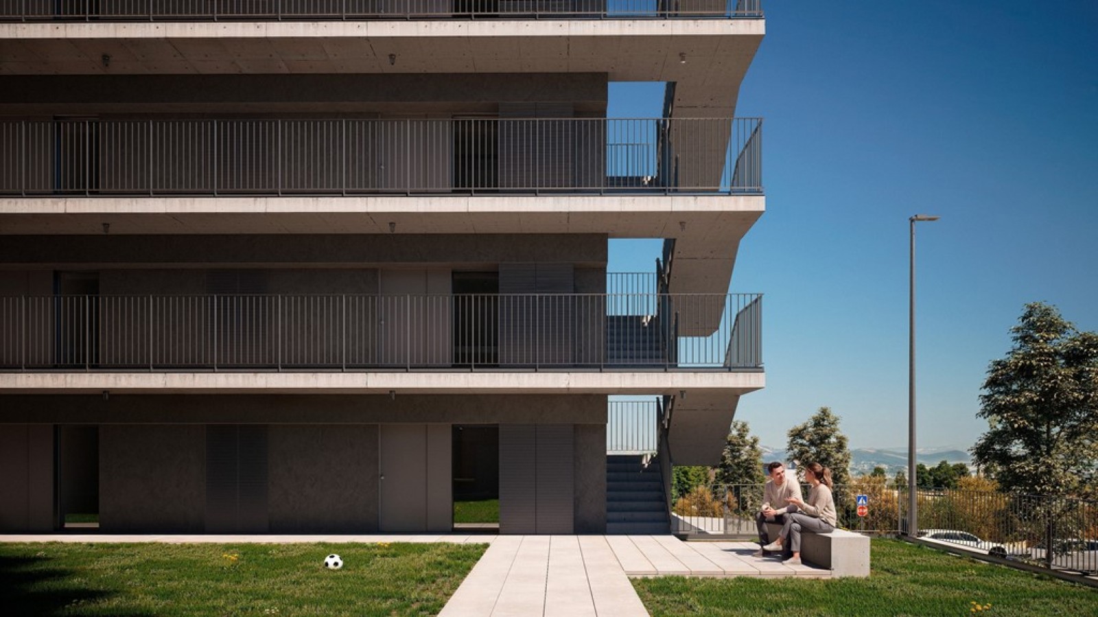Zwei-Zimmer-Wohnung mit Balkon Nähe U-Bahn Vila Nova de Gaia, Portugal_386450