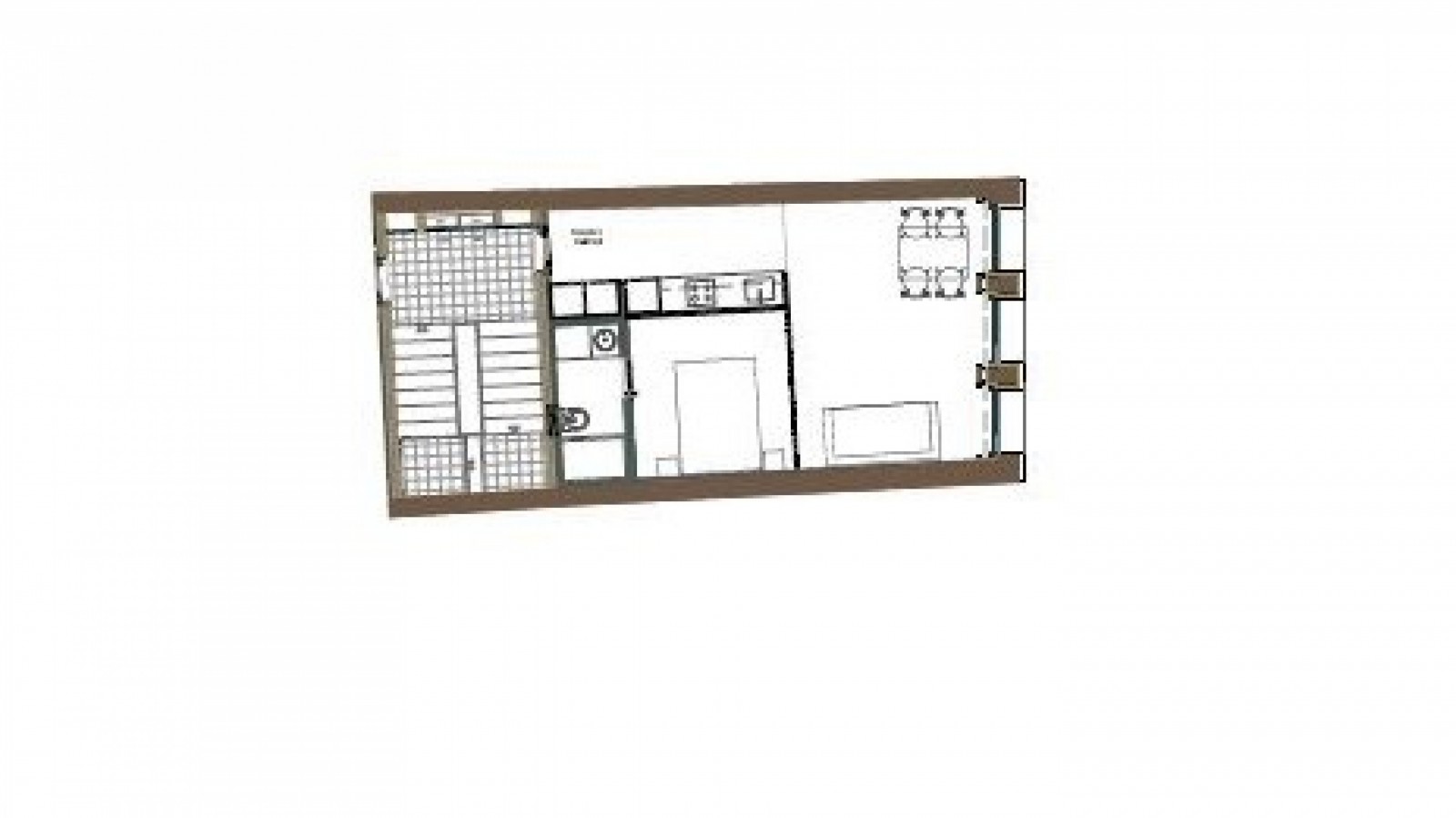 Apartamento turístico T0 à venda no centro do Porto_387123