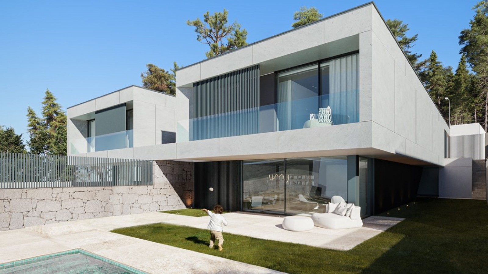 Moradia V3+1 com jardim e piscina em Guimarães_387382