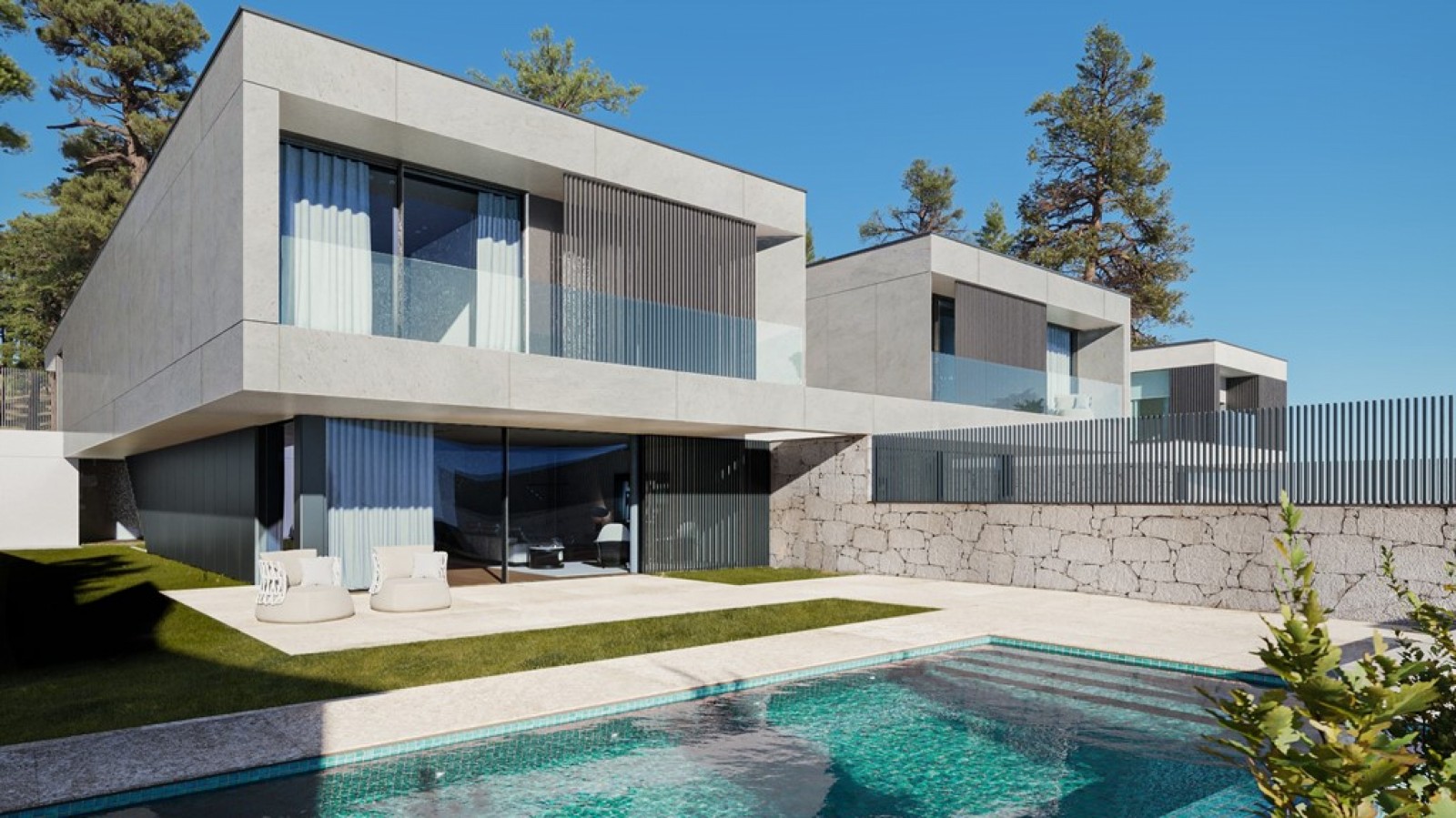 Moradia V3+1 com jardim e piscina em Guimarães_387384