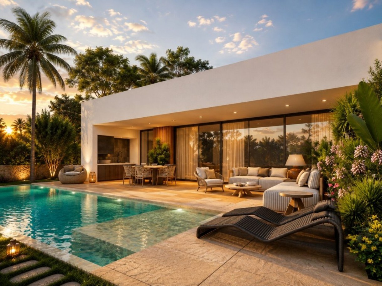 Casa con piscina en venta en Mexilhoeira Grande, Algarve, Portugal_391181