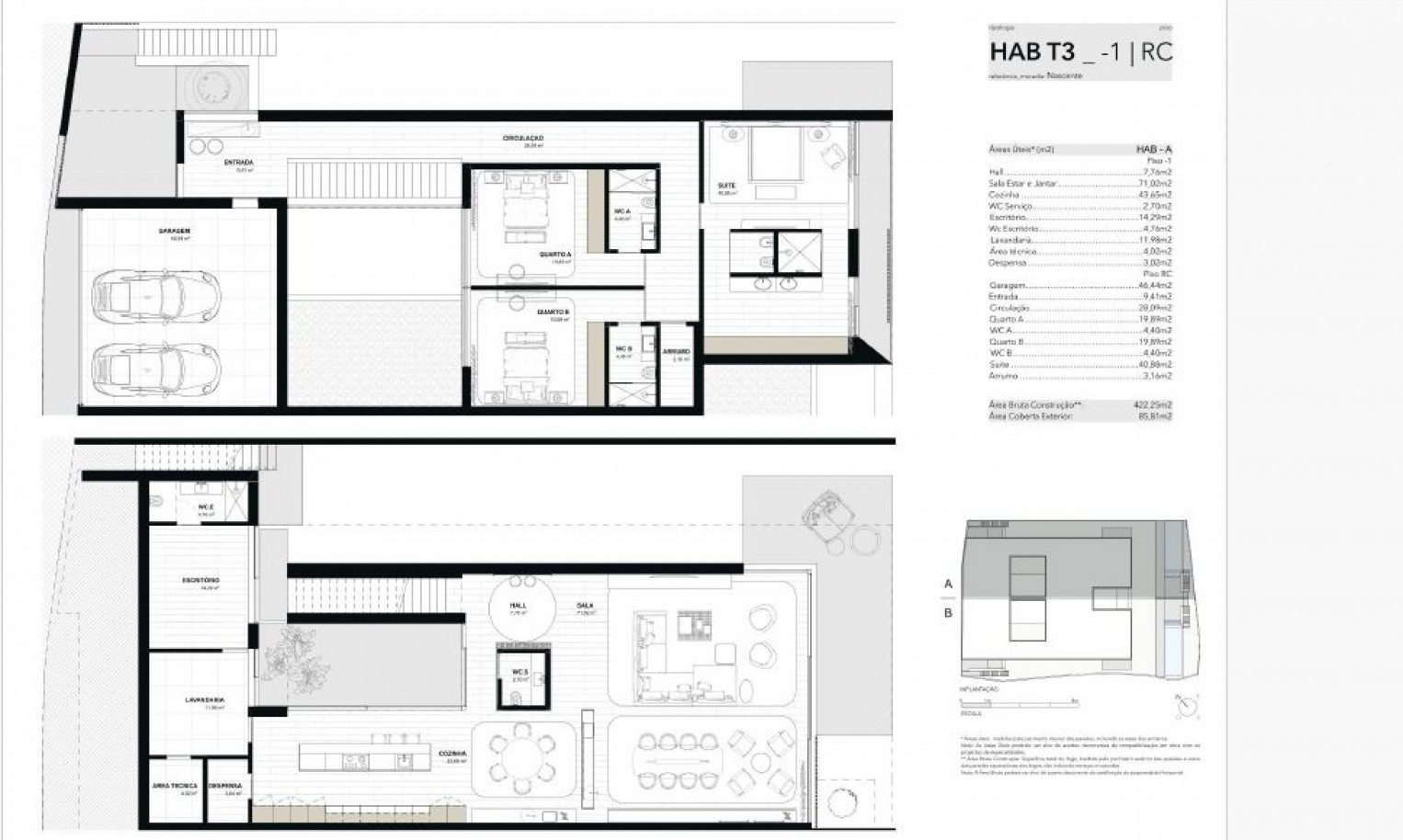 Moradia V3+1 com jardim e piscina em Guimarães_395958