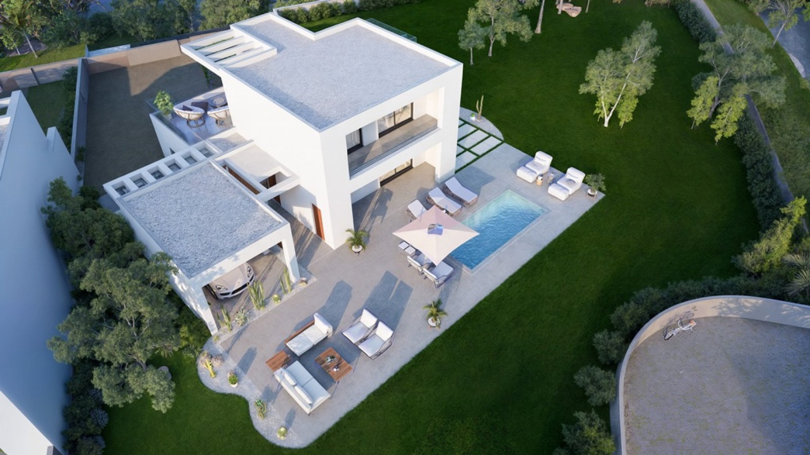 Moradia com piscina em condomínio privado, Triângulo Dourado, Algarve_397025
