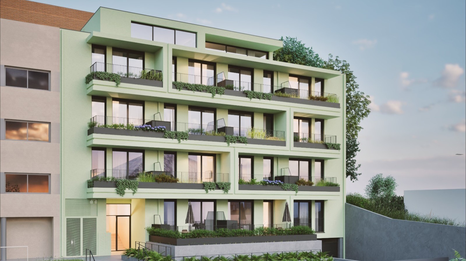 Apartamento de un dormitorio con jardín en Matosinhos, Portugal_399367