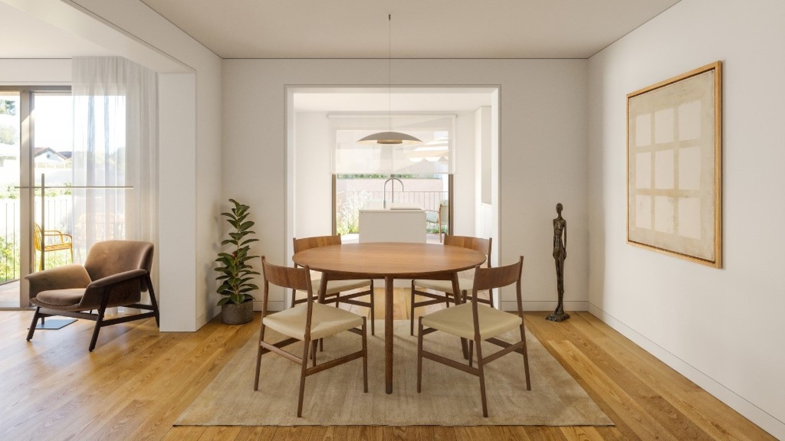 Apartamento T2 com terraços junto à Quinta do Covelo no Porto_400783