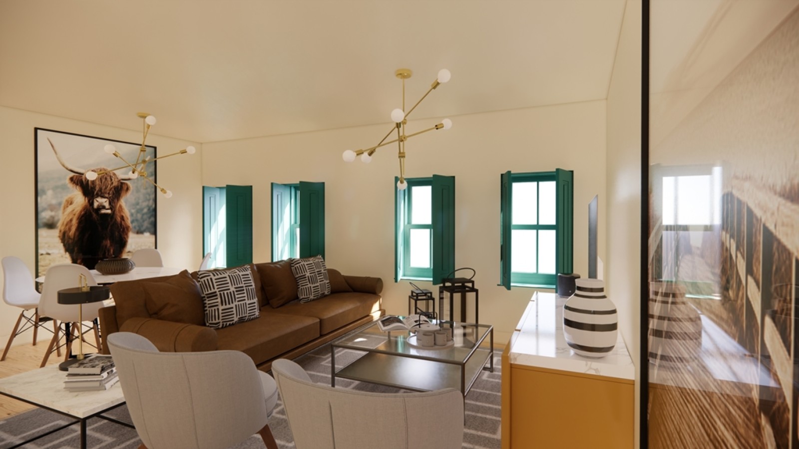Apartamento T0+1 com pátio interior no centro histórico do Porto_400869