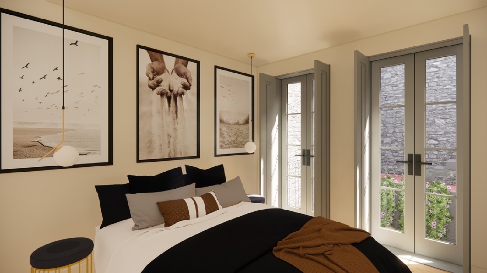 Apartamento T2+1 Duplex com terraços no centro histórico do Porto_400889