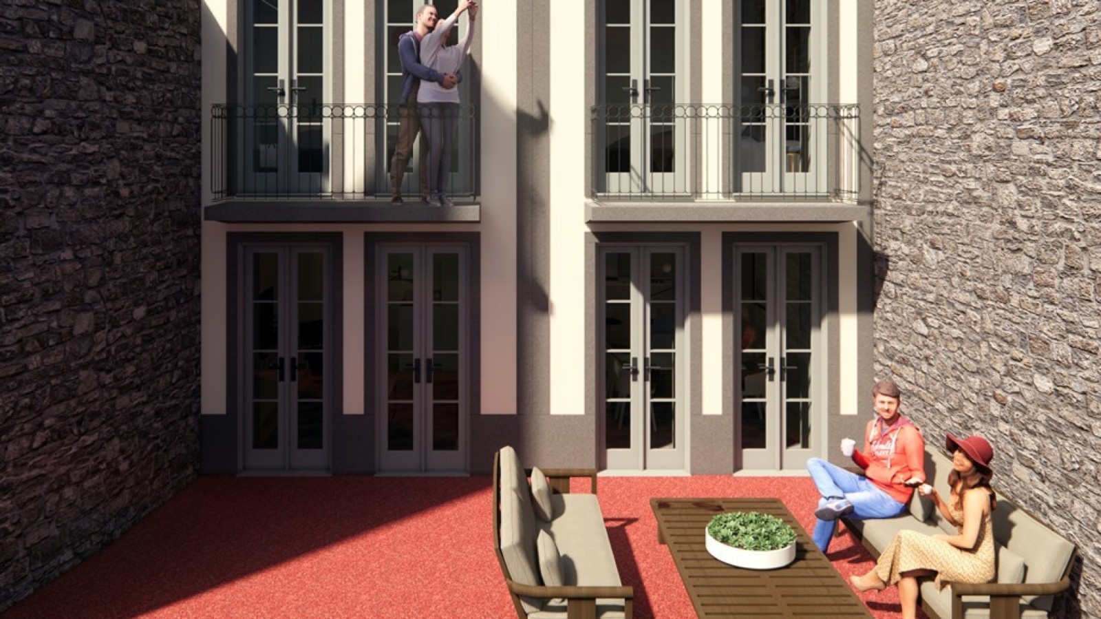 Apartamento T2+1 Duplex com terraços no centro histórico do Porto_400893