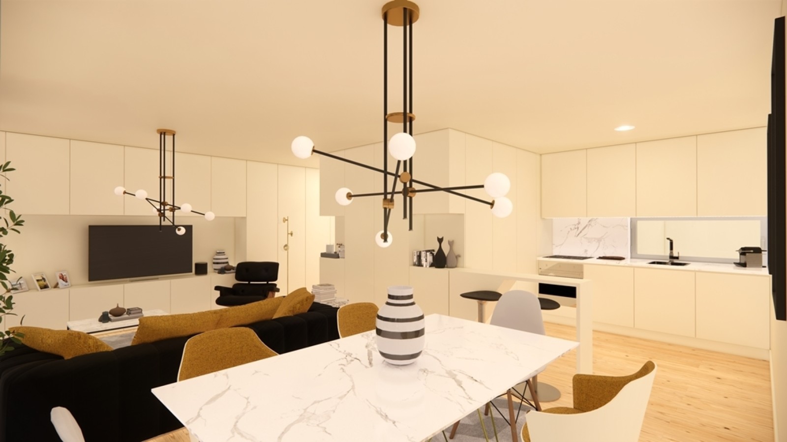 Apartamento T2+1 Duplex com terraços no centro histórico do Porto_400897