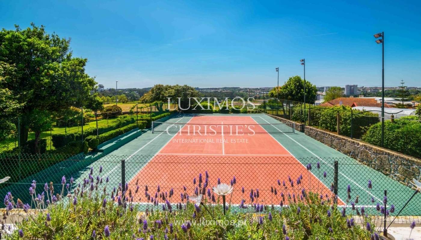 Vineyard with swimming pool, Maia, Porto, Portugal a luxury home for