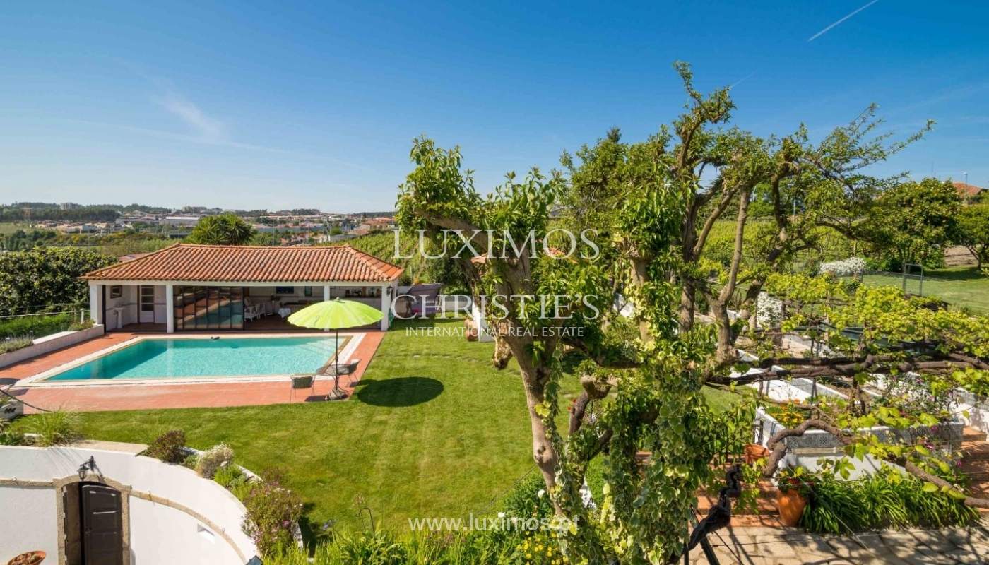 Vineyard with swimming pool, Maia, Porto, Portugal a luxury home for