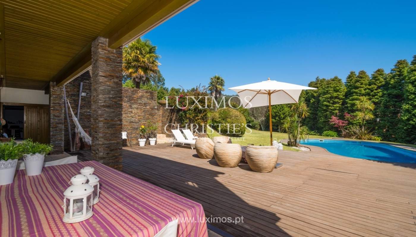 Moradia com deck, jardim e piscina, Esposende_44726