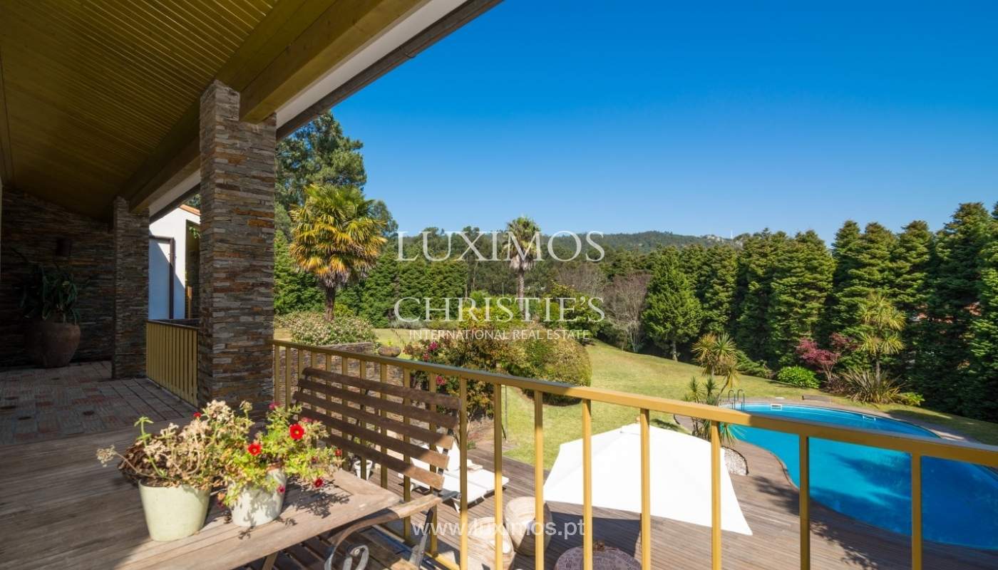 Moradia com deck, jardim e piscina, Esposende_44742