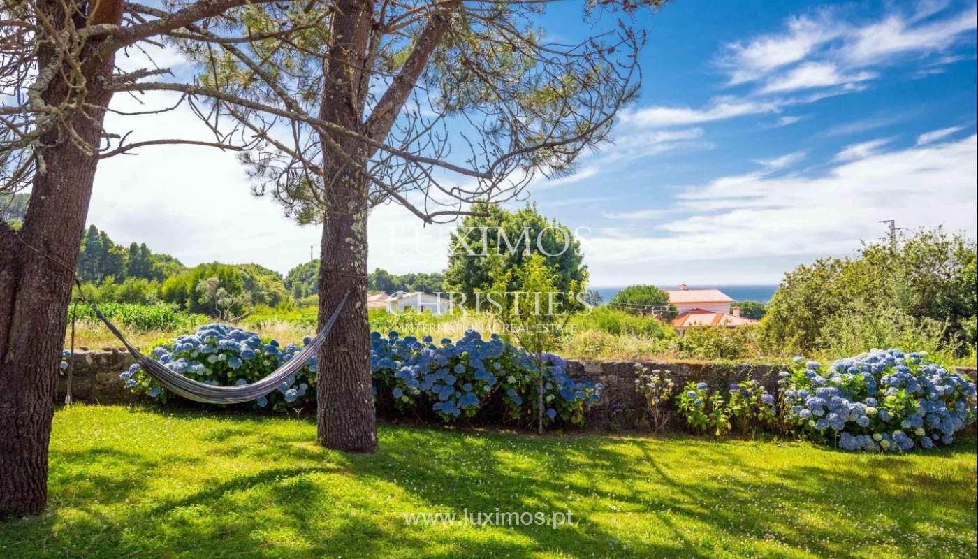 Moradia com vistas mar, jardim e piscina, Moledo_44888