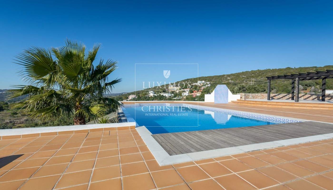 Luxury villa for sale, pool and sea view, Faro, Algarve, Portugal a