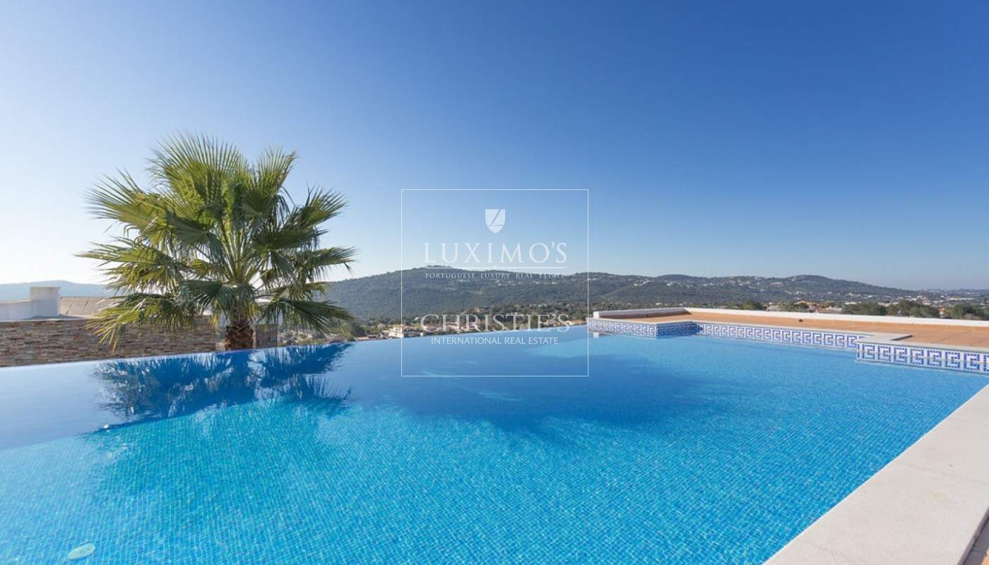 Luxury villa for sale, pool and sea view, Faro, Algarve, Portugal a