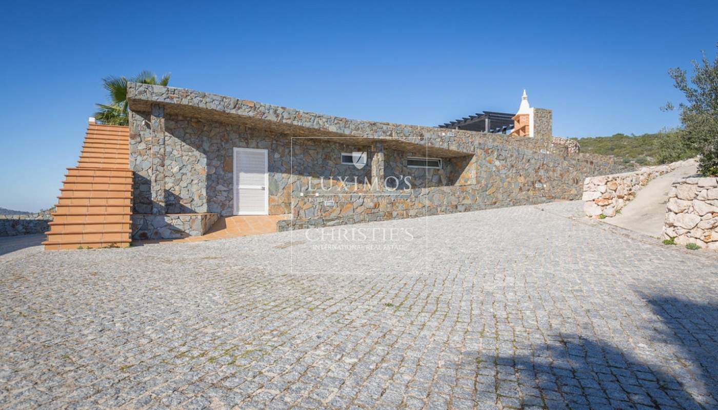 Luxury villa for sale, pool and sea view, Faro, Algarve, Portugal a
