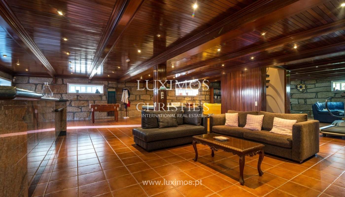 Vivienda de lujo para venta con piscina y jardín, Porto, Portugal_55021