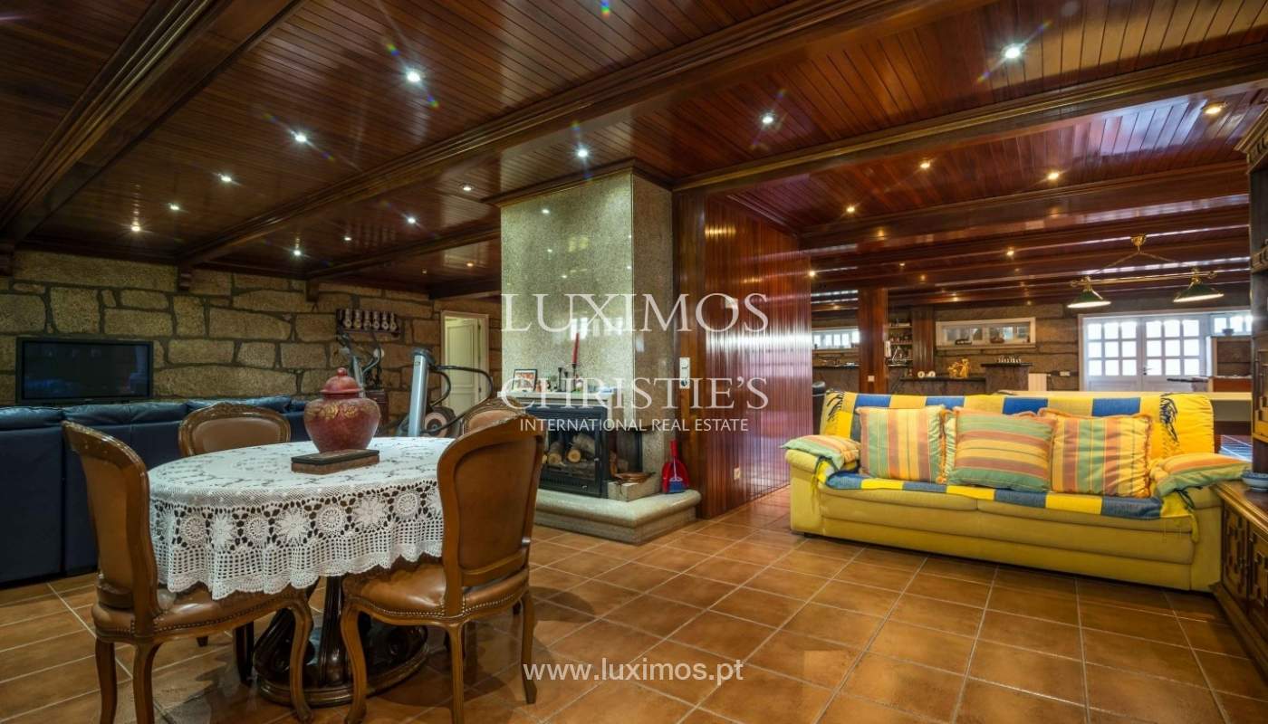 Vivienda de lujo para venta con piscina y jardín, Porto, Portugal_55022