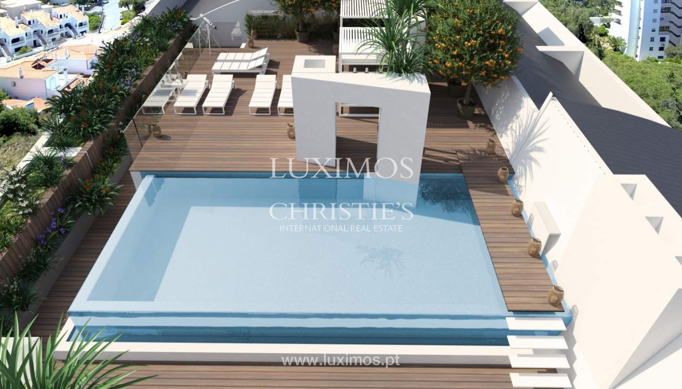 Venda de apartamento novo, com piscina e vistas de mar, Lagos, Algarve_55767