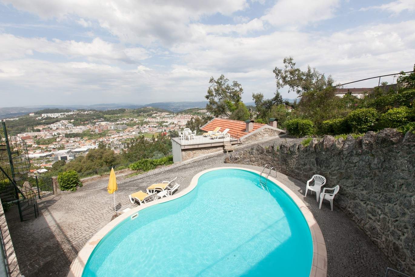 Villa avec jardin, le lac et vue sur Braga, Portugal_57124