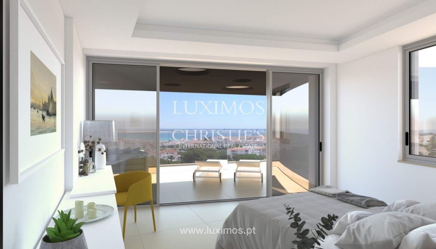 Venda de apartamento novo, com piscina e vistas de mar, Lagos, Algarve_57531