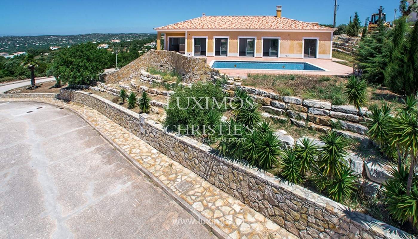 New villa for sale, sea view, Santa Bárbara de Nexe, Algarve, Portugal