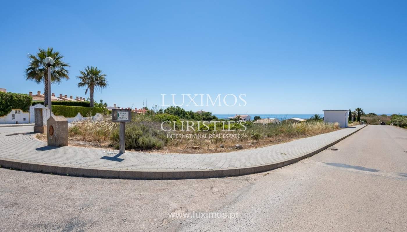 Plot area for sale for house construction, sea view, Algarve, Portugal_60816
