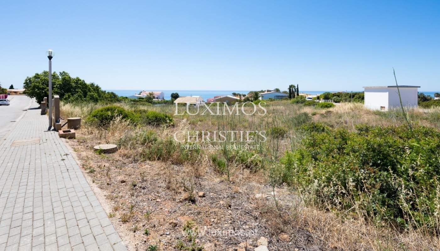Plot area for sale for house construction, sea view, Algarve, Portugal_60820
