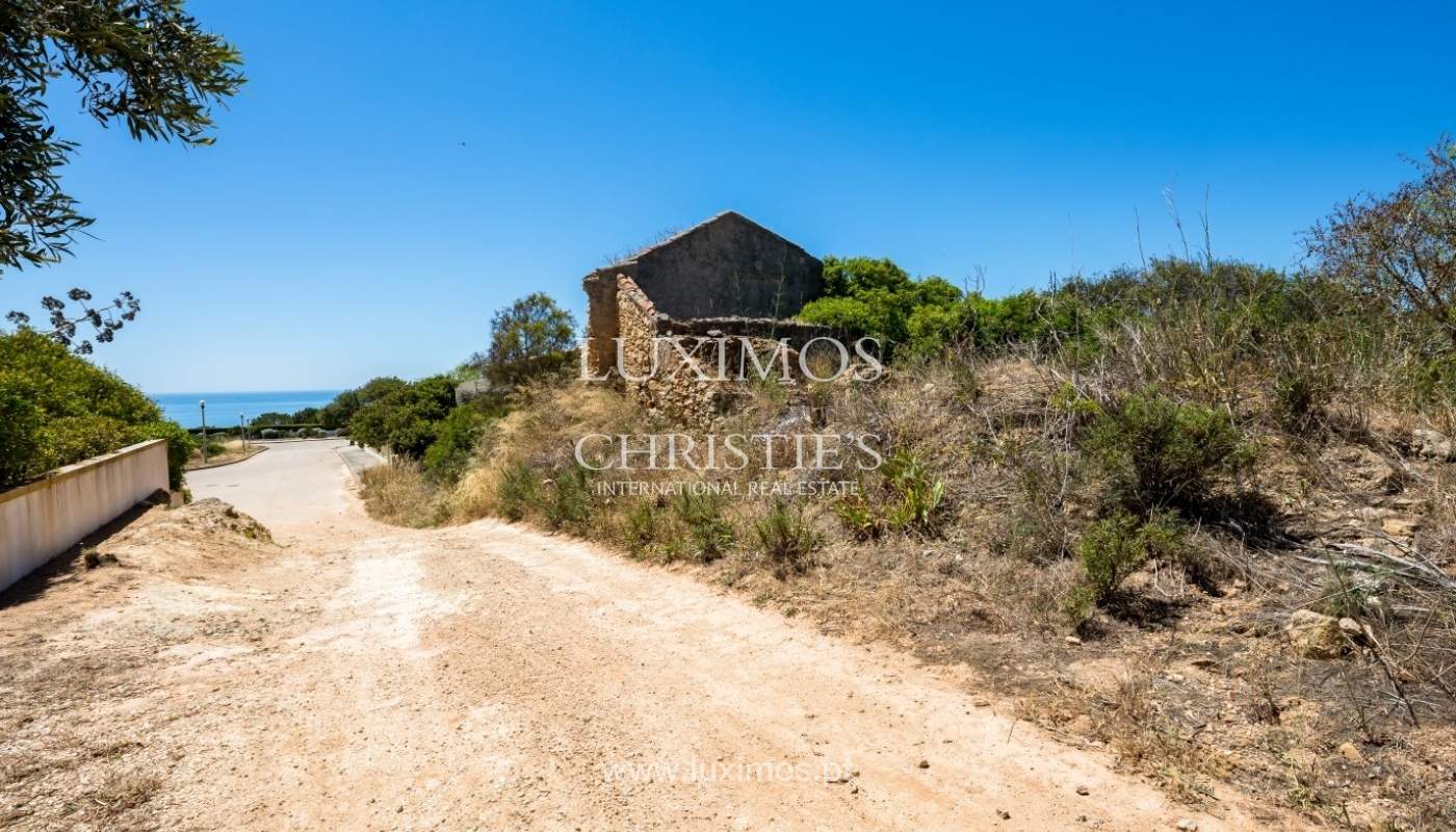 Venta de terreno para construir vivienda, vista mar, Algarve, Portugal