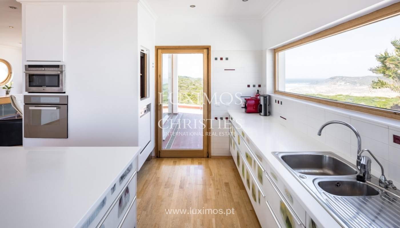 Venda de propriedade com piscina e vistas mar e rio, Aljezur, Algarve_64736