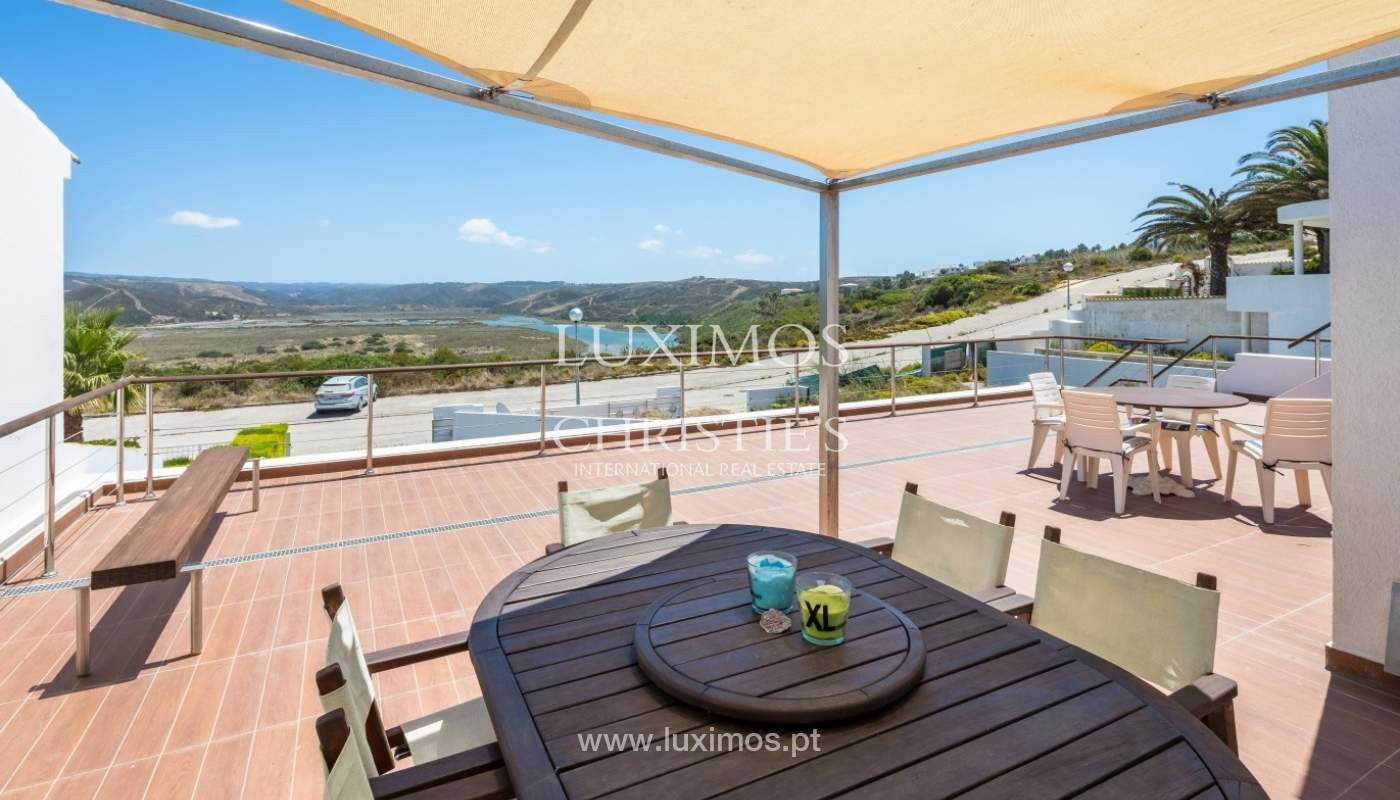 Venda de propriedade com piscina e vistas mar e rio, Aljezur, Algarve_64744