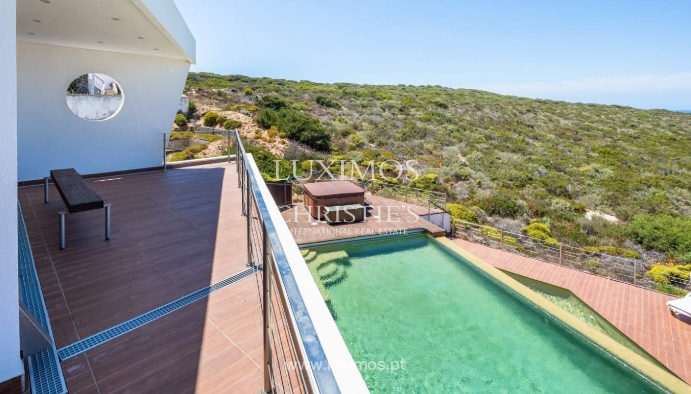 Venda de propriedade com piscina e vistas mar e rio, Aljezur, Algarve_64746
