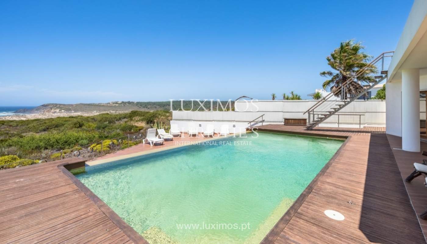 Property for sale with pool, sea and river views, Algarve, Portugal a