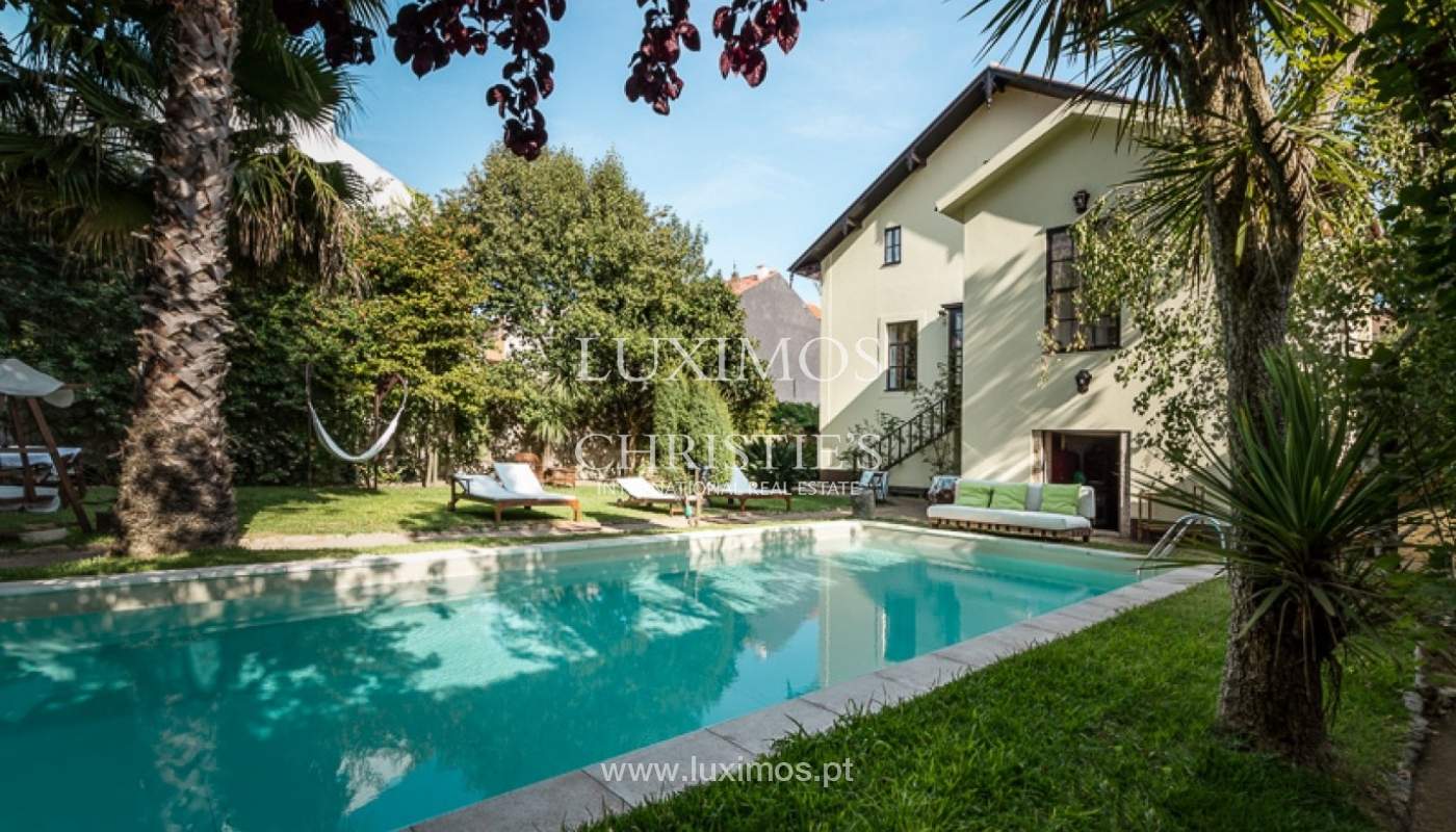 Sale of luxury villa with garden and pool, Vila Conde, Porto, Portugal