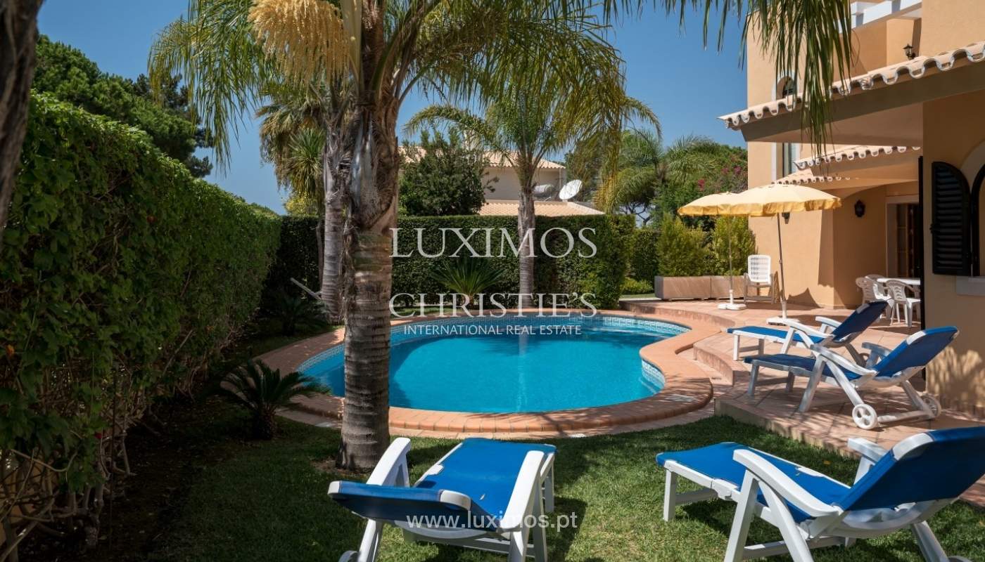 Villa for sale, with sea and golf view, Vilamoura, Algarve, Portugal