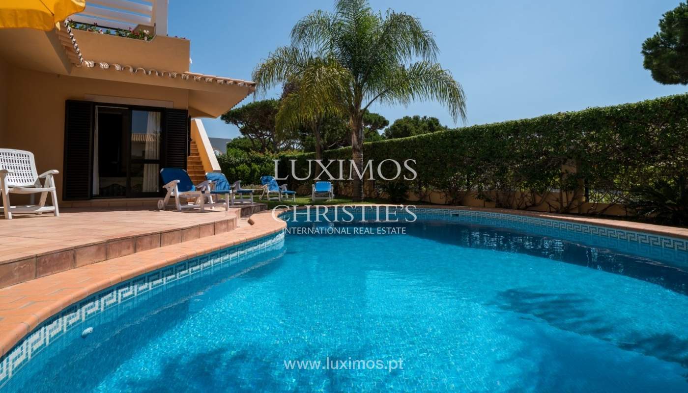 Villa for sale, with sea and golf view, Vilamoura, Algarve, Portugal
