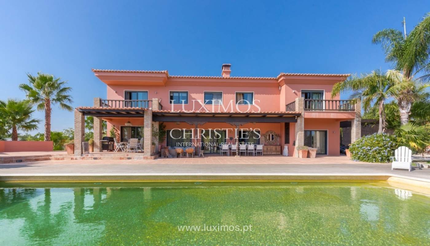Luxury villa for sale, with pool, Quarteira, Algarve, Portugal