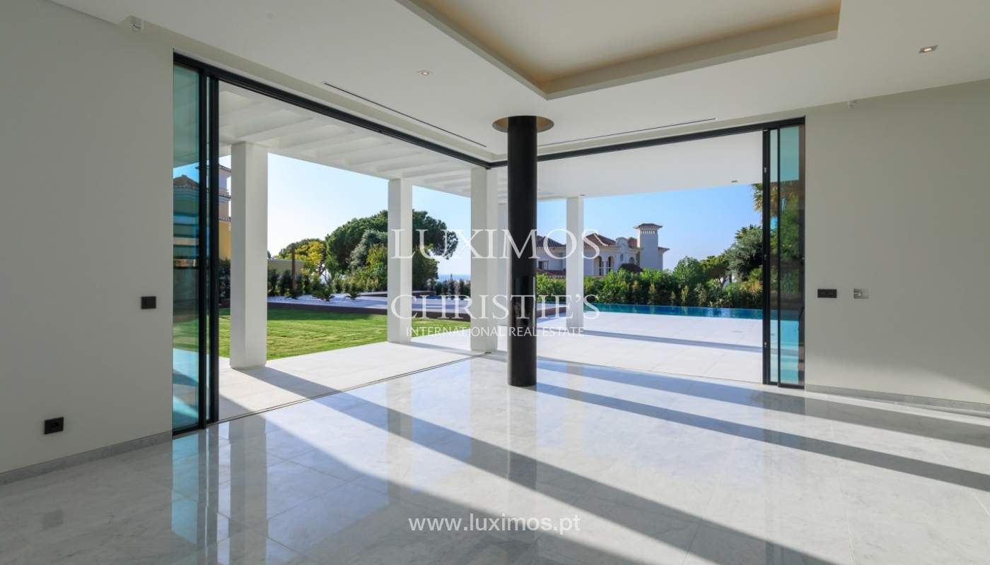 Moradia à venda com piscina, vista mar, Vale do Lobo, Algarve,Portugal_72027