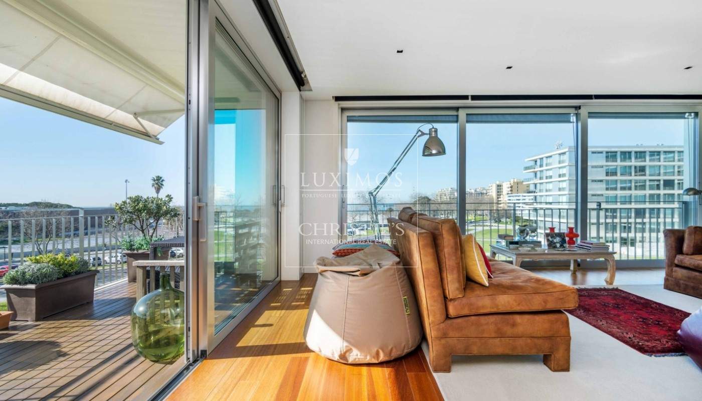 Apartment with sea views, Matosinhos, Porto, Portugal a luxury home