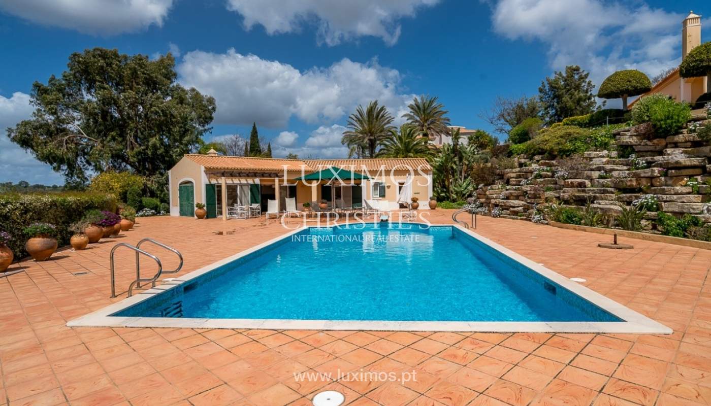 Luxury villa for sale with pool, golf course, Lagoa, Algarve, Portugal