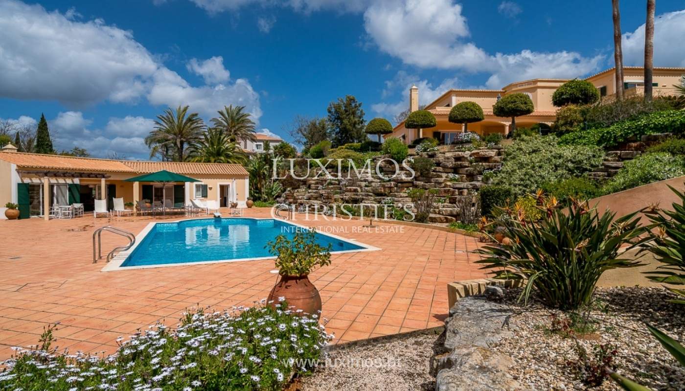 Luxury villa for sale with pool, golf course, Lagoa, Algarve, Portugal