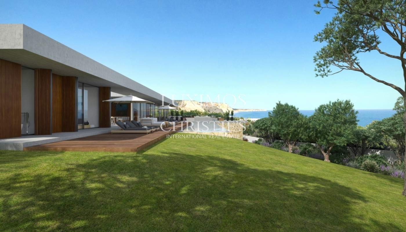 New villa for sale, pool, sea view, near golf, Lagos, Algarve,Portugal