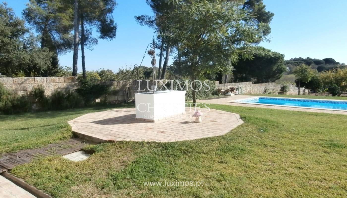 Venda de moradia, com piscina, jardim e vista mar, Vau, Alvor, Algarve_77690